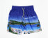 Фото #3 товара Blueport 155058 Men's Exclusive Ibiza/ Beach Print Swim Trunks Size Small