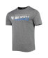 Men's Gray Kentucky Wildcats Slash Stack T-shirt