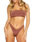 Фото #1 товара Naked Wardrobe V-Ery Drippin Bandeau Bikini Set Women's