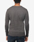 Фото #2 товара Men's V-Neck Honeycomb Knit Sweater