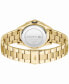 Women's Santorini Quartz Gold-Tone Stainless Steel Bracelet Watch 36mm