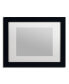 Фото #1 товара Trademark Fine Art Heavy Duty Black Frame with White Mat - 11" x 14"