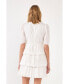 ფოტო #2 პროდუქტის Women's Texture Tiered Dress