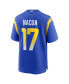 Фото #3 товара Men's Puka Nacua Royal Los Angeles Rams Home Game Jersey