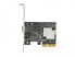 Фото #7 товара Delock PCI Express x4 Card to 1 x SFP+ slot 10 Gigabit LAN - PCIe - PCIe - SFP+ - Low-profile - PCIe 3.0 - Grey - PC