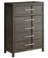 Фото #1 товара Felspar 5-Drawer Chest