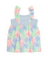 ფოტო #1 პროდუქტის Toddler Girls Ruffle Strap Mixed Print Dress