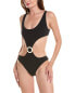 Фото #1 товара Lisa Marie Fernandez Scallop Cut Out One-Piece Women's