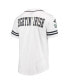 Men's White Notre Dame Fighting Irish Free Spirited Mesh Button-Up Baseball Jersey