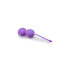 Double Vagina Balls Silicone - Purple