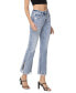 Фото #2 товара Women's High Rise Cropped Flare Jeans
