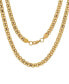 Фото #2 товара 18K Gold Plated Bismarck Mesh Chain Link Necklace