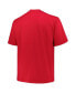 ფოტო #3 პროდუქტის Men's Red, Black Chicago Bulls Big and Tall Short Sleeve and Long Sleeve T-shirt Set