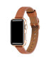 ფოტო #1 პროდუქტის Unisex Carmen Genuine Leather Unisex Apple Watch Band for Size- 42mm, 44mm, 45mm, 49mm