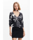 ფოტო #1 პროდუქტის Women's Newspaper print sweater