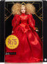 Фото #6 товара Кукла Barbie коллекционная к 75-летию MATTEL в красном платье, GMM98
