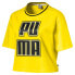 ფოტო #1 პროდუქტის PUMA Rebel Reload Crop short sleeve T-shirt