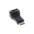 Фото #1 товара InLine HDMI Adapter Type A female / Type C male angled gold plated