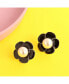 Фото #2 товара Women's Snowball Flower Stud Earrings