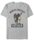 Фото #1 товара Minions Illumination Men's Despicable Me Gru World's Greatest Father Short Sleeve T-Shirt
