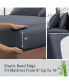Фото #2 товара 4pc Premium Bed Sheet Set - Rayon From Bamboo, Silky Soft, Deep-pocket