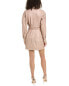 Iro Amboar Leather Mini Dress Women's