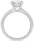 ფოტო #2 პროდუქტის Certified Lab Grown Diamond Oval Solitaire Engagement Ring (4 ct. t.w.) in 14k Gold