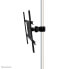 Neomounts by Newstar tv pole mount - 25 kg - 58.4 cm (23") - 132.1 cm (52") - 75 x 75 mm - 400 x 400 mm - Black