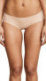 commando Women's 246311 Nude Cotton Bikini Briefs Underwear Size S/M