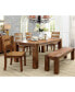 Yukaiah Solid Wood Rectangular Dining Table