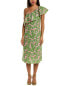 Фото #1 товара Flora Bea Nyc Adalyn Midi Dress Women's Green S