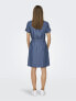 Dámské šaty JDYJASPER Regular Fit 15312440 Medium Blue Denim