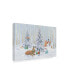 Emily Adams Christmas Critters Bright I Canvas Art - 27" x 33.5"
