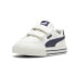 Фото #2 товара Puma Court Classic Vulc Fs V Slip On Toddler Boys Blue, White Sneakers Casual S