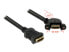 Фото #4 товара Delock 0.25m 2xHDMI - 0.25 m - HDMI Type A (Standard) - HDMI Type A (Standard) - Black