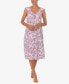 ფოტო #1 პროდუქტის Women's Sleeveless Midi Nightgown