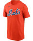 Фото #3 товара Men's Francisco Lindor Orange New York Mets Name Number T-shirt