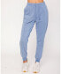 ფოტო #1 პროდუქტის Women's Rebody Pintuck French Terry Sweatpants for Women