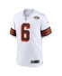 Фото #3 товара Men's Baker Mayfield Cleveland 1946 Collection Alternate Game Jersey