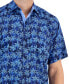 Фото #3 товара Men's Paradise Palms IslandZone® Moisture-Wicking Printed Button-Down Shirt