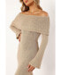 ფოტო #2 პროდუქტის Women's Nikkie Long Sleeve Maxi Dress