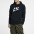 Nike 胸前LOGO 运动休闲连帽衫套头卫衣 男款 黑色 / Кофта Nike Hoodie Nike Logo AV8411-010