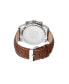 Фото #2 товара Men's Arthur Genuine Leather Band Watch 1091FARL