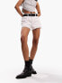 ASOS DESIGN denim 'relaxed' short in ecru