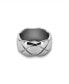 ფოტო #1 პროდუქტის Nneoma 1/2" Ring in White Gold- Plated Brass