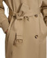 ფოტო #11 პროდუქტის Women's Ruched-Sleeve Trench Coat