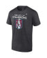 Фото #3 товара Men's Heathered Charcoal Colorado Avalanche 2022 Stanley Cup Champions Big and Tall Locker Room T-shirt