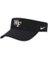 Men's Wake Forest Demon Deacons Black Sideline Performance Visor