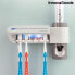 Фото #7 товара УФ-стерилизатор для зубных щеток с держателем и дозатором для зубной пасты Smiluv InnovaGoods Белый (Пересмотрено B)