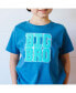 ფოტო #3 პროდუქტის Little and Big Boys Big Bro Patch Short Sleeve T-Shirt